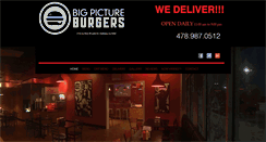 Desktop Screenshot of bigpictureburgers.com